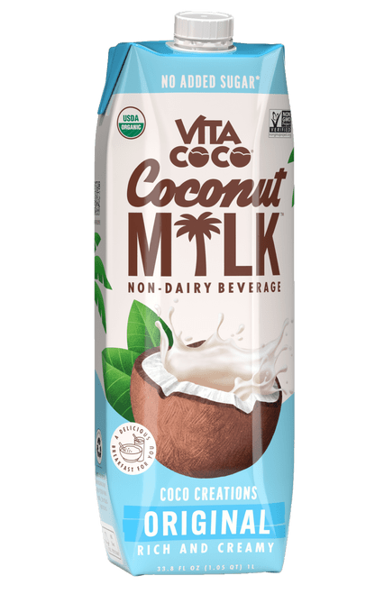 Vita Coco Coconut Milk, Original, 33.8oz Pack Of 6