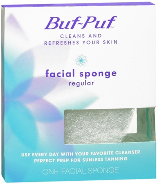 Buf-puf Regular Facial Sponge, 1 Each (pack Of 6)