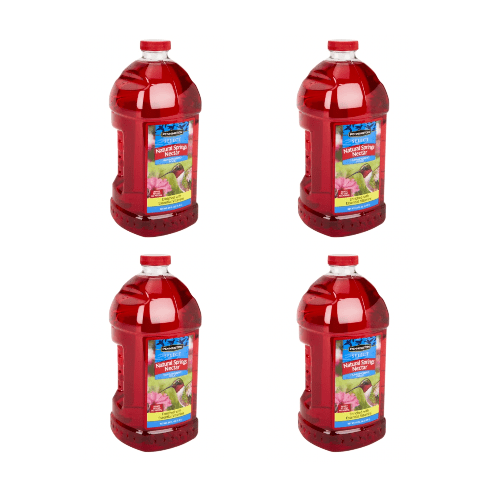 Natural Springs Hummingbird Nectar Ready To Use Food, 64 Oz (pack Of 4)