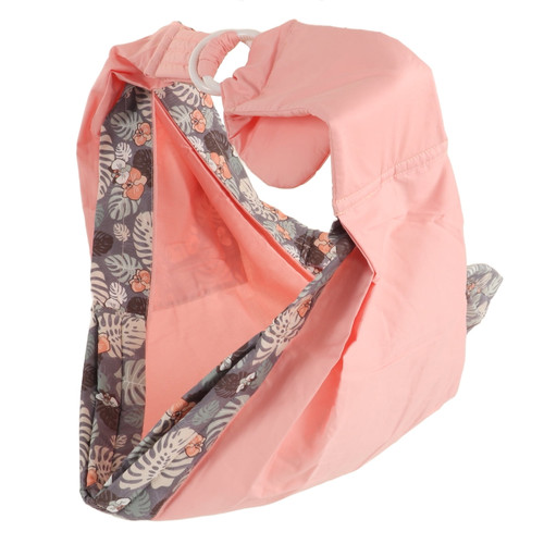 Baby Carriers, Splittable Baby Wrap Hand Free Crossbody Breathable Lightweight  For Travel Pink