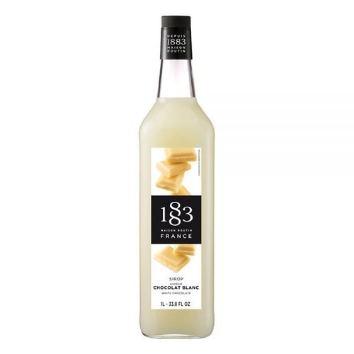 1883 Maison Routin White Chocolate Syrup - Bottle (1l)