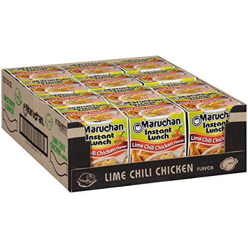 Instant Lunch Lime Chili Chicken, 2.25 Oz, Pack Of 12