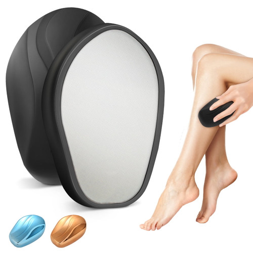 Muisci Crystal Hair Eraser Washable Crystal Epilator Tool For Women And Men Painless Exfoliation Magic Hair Remover Stone Works On Body Legs Arms Back