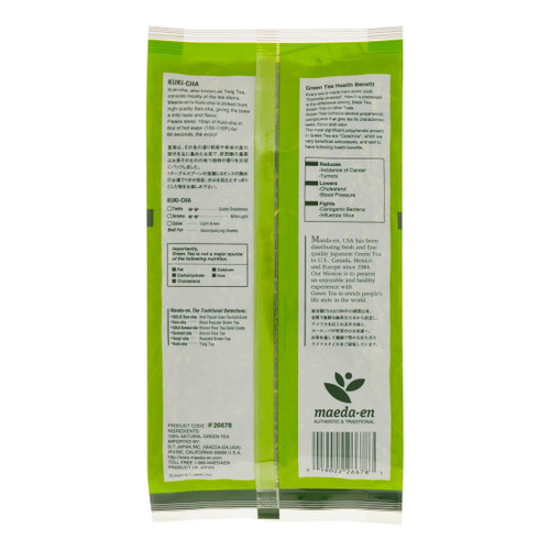 Maeda En Kukicha-twiggy Green Tea, 5.3 Oz