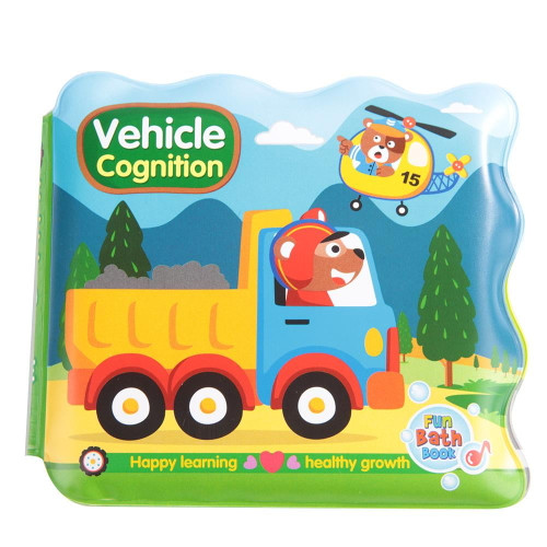 Lyumo Baby Bath Plastic Book Tear Proof Infant Shower Toy Early Education Toys For Bath Time, Baby Bath Water Toys, Early Education Baby Toys