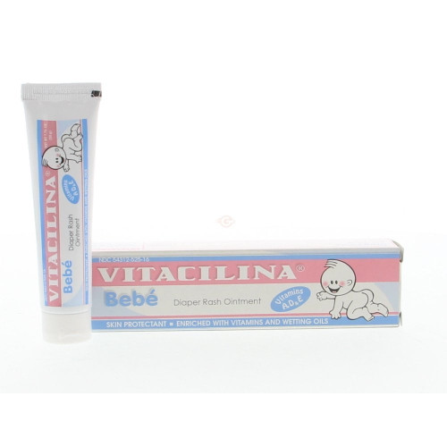 Vitacilina Bebe Diaper Rash Ointment 1.76 Oz