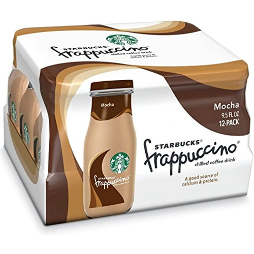 Starbucks Frappuccino Mocha 9.5 Fl Oz, Pack Of 12