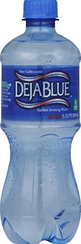 Deja Blue Purified Water 20 Oz Bottle (pack Of 10)