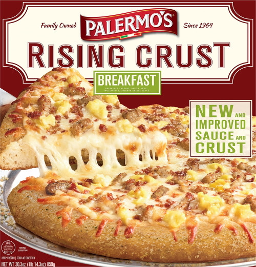 Palermo's Rising Crust Breakfast Frozen Pizza, 30.3 Oz