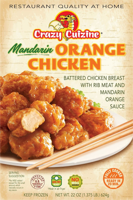 Day-lee Foods Crazy Cuizine Mandarin Orange Chicken, 18 Oz