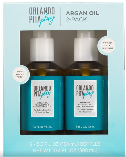 Orlando Pita Play Argan Oil 5.2 Fl Oz, 2-pack