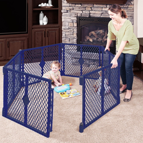 Superyard Classic 6-panel Play Yard, Portable Indoor-outdoor