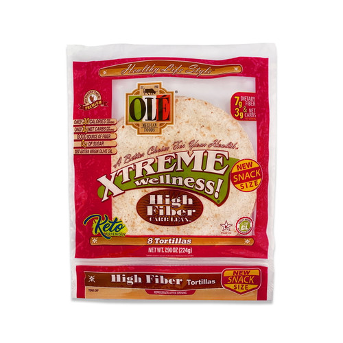 Ole Xtreme Hi Fiber Low Carb Snack 8ct