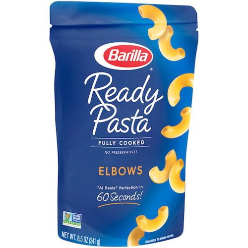 Barilla Fully Cooked Elbows Ready Pasta, 8.5 Ounce -- 6 Per Case.