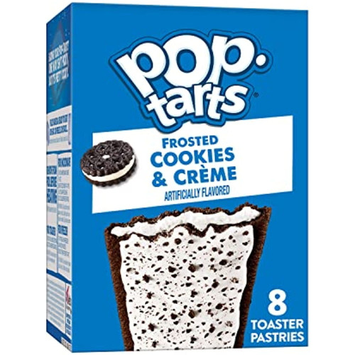 Pop-tarts Frosted Cookies & Crme Toaster Pastries, 8 Count, 13.5 Oz