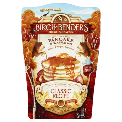 Birch Benders Organic Classic Pancake & Waffle Mix, 16 Oz