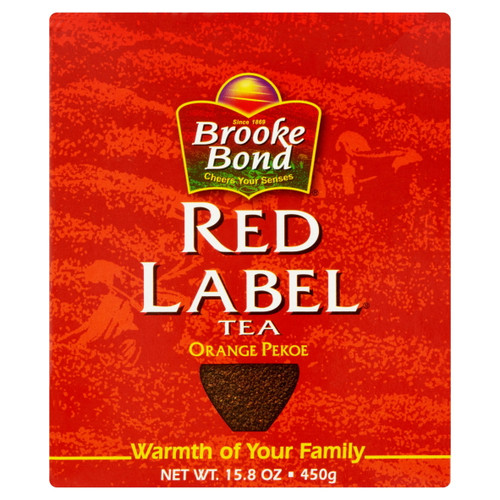 Brooke Bond Red Label Orange Pekoe Tea 15.8 Oz