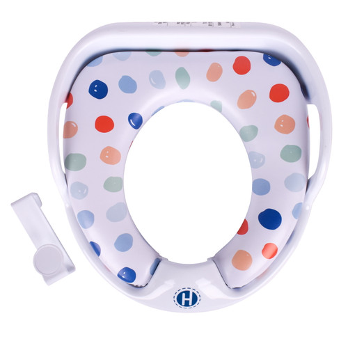 Hopscotch Lane Toddler Soft Potty Training Seat With Storage Hook And Handles, Unisex