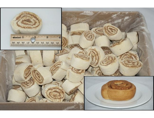 General Mills Pillsbury Best Unbaked Cinnamon Roll Dough, 2.5 Ounce - 180 Per Case.