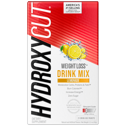 Hydroxycut Drink Mix Packets, Lemonade, 21ct