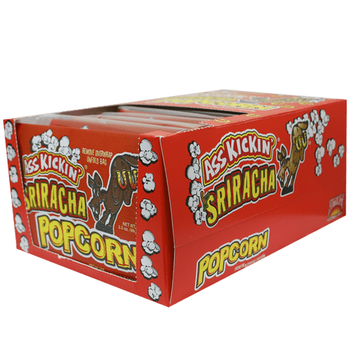 Ass Kickin’ Sriracha Popcorn 12 Pack