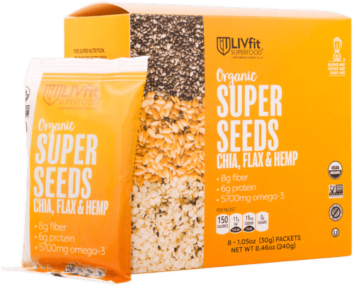 Betterbody Foods Organic Super Seeds, 1.05 Oz, 8 Count