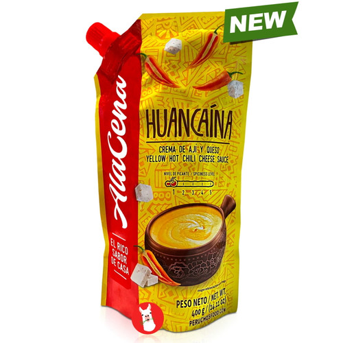 Alacena New Crema Huancaina Receta Peruana | Peruvian Huancaina Sauce 400 Grams