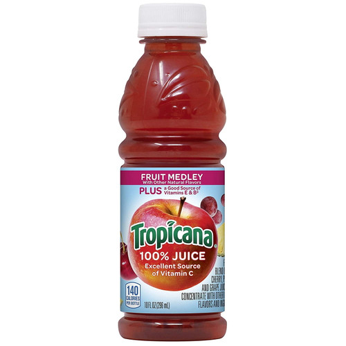 Tropicana Juice, Fruit Medley, 10 Fl Oz (pack Of 15)