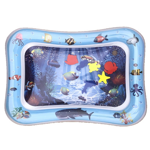 Baby Water Mat Toddler Inflatable Patting Cushion Infant Ice Pad (whale)
