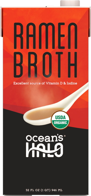 Ocean's Halo, Organic And Vegan Ramen Broth, Shelf-stable, 32 Fl Oz.