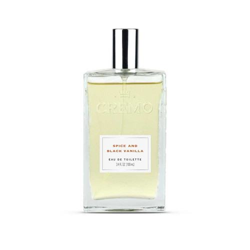 Cremo Spice And Black Vanilla Cologne Spray Cologne For Men, 3.4 Oz