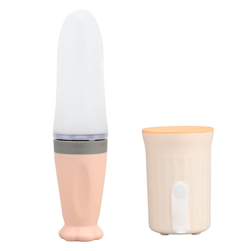 Fugacal Baby Food Maker Portable Baby Food Processor Multi Function Puree Blender Feeder Light Yellow,puree Blender Feeder,baby Food Blender