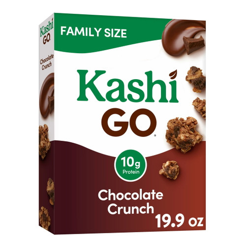 Kashi Go Breakfast Cereal, Chocolate Crunch, 19.9 Oz