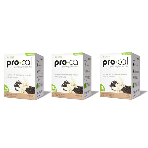 R-kane Nutritionals Pro-cal High Protein Shake Or Pudding - Vanilla Size: 3-pack