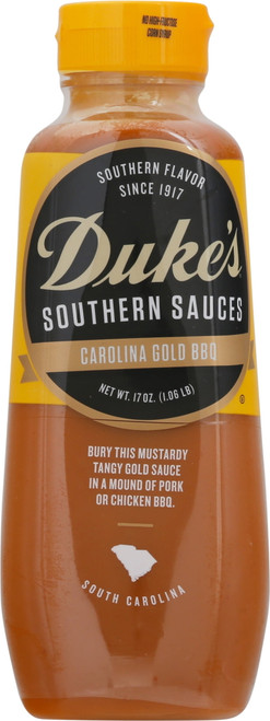 Duke's Carolina Gold Bbq Sauce 17 Ounce Bottle