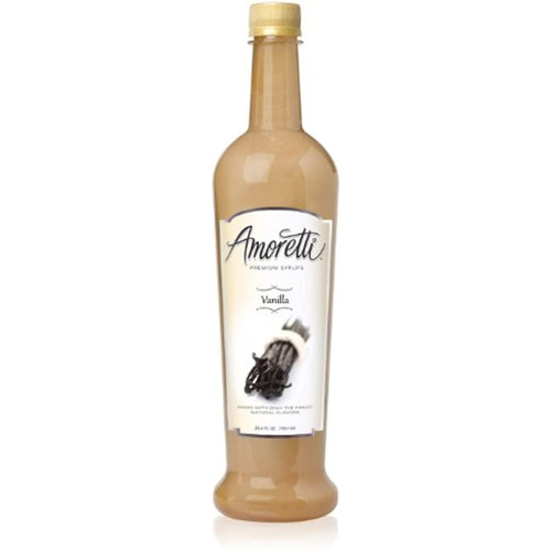 Amoretti Premium Syrup, Vanilla, 25.4 Ounce