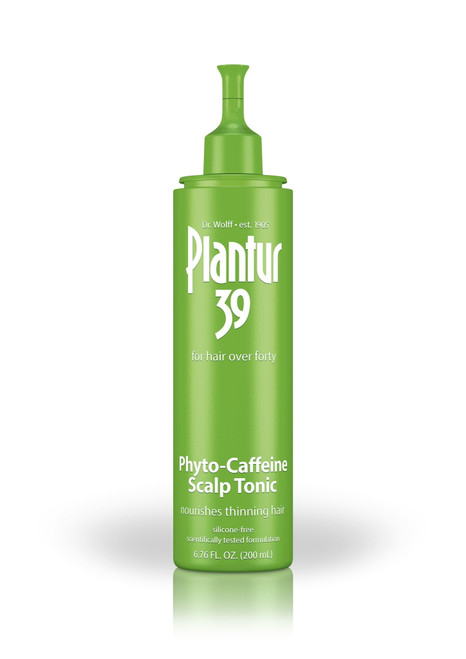 Plantur 39 Phyto Caffeine Scalp Tonic For Fine, Thinning Natural Hair Growth, Sulfate Free With Castor Oil, Niacin, Zinc