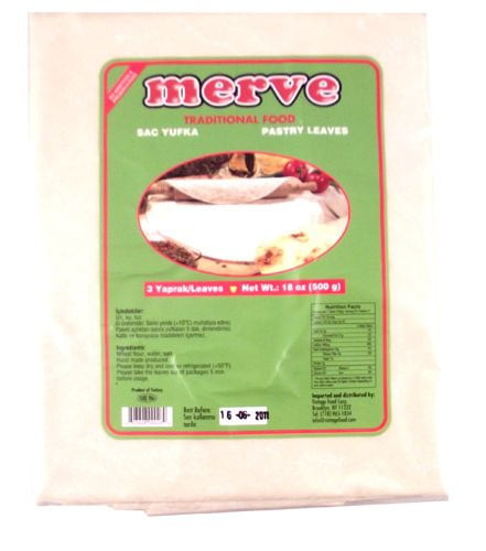 Merve Whole Pastry Leaves – 1.1lb