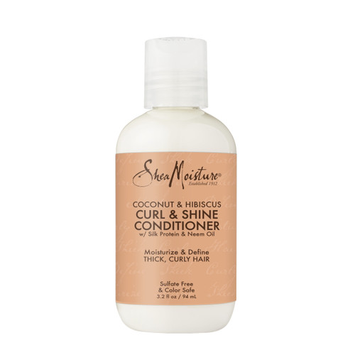 Sheamoisture Coconut & Hibiscus Curl & Shine Conditioner 3.2 Fl Oz