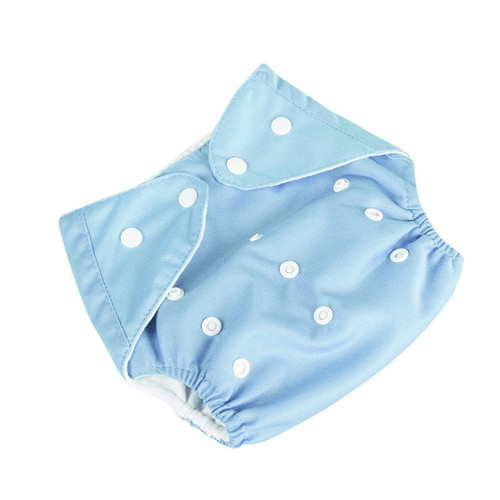 Baby Washable Reusable Cloth Diapers Training Pant Cloth Diaper For Baby Unisex One Size, Blue