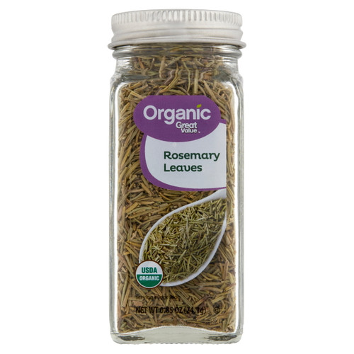 Great Value Organic Rosemary Leaves, 0.85 Oz