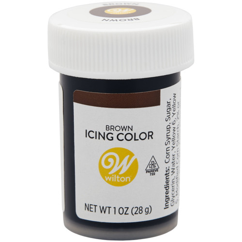Wilton Brown Gel Food Coloring, 1 Oz.