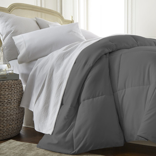 Simply Soft Down Alternative Comforter -full/queen - Gray