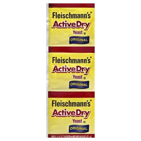 Active Dry Yeast 0.75 Oz. Strip Of 3