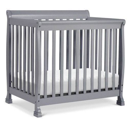Davinci Kalani 4-in-1 Convertible Mini Crib, Gray