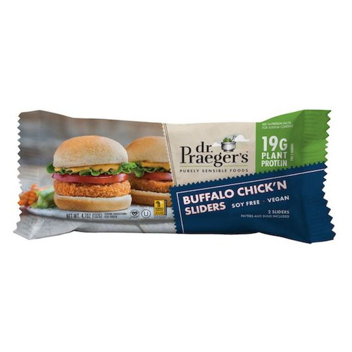 Dr. Praegers Buffalo Chicken Sliders, 4.7 Ounce -- 8 Per Case