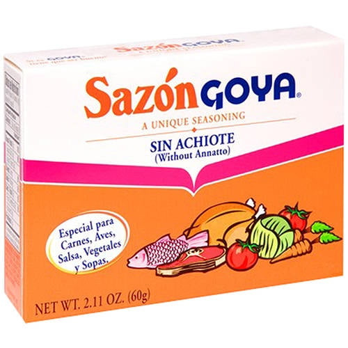 Goya Sazon Without Annatto Seasoning, 2.11 Oz
