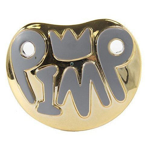Billy Bob Playground Pimp Baby Pimp Gold Pacifier