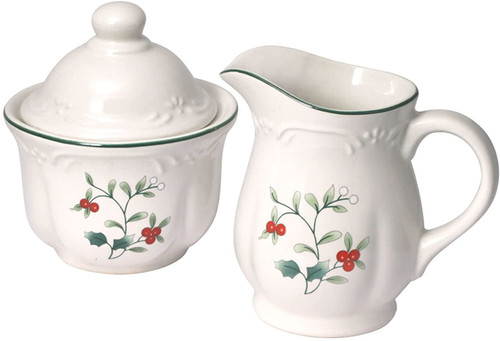 Pfaltzgraff Winterberry Sugar And Creamer Set, 2-piece