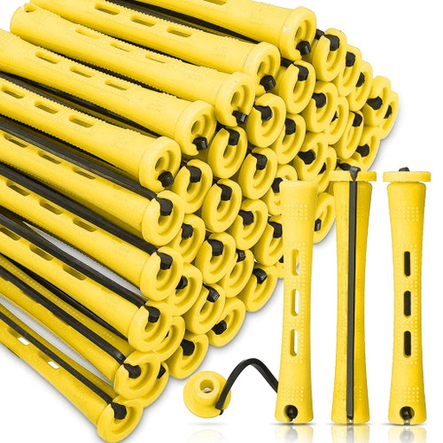 ✪ 60pcs Hair Perm Rods Cold Wave Rod Curlers Rollers For Salon Home Styling Tools